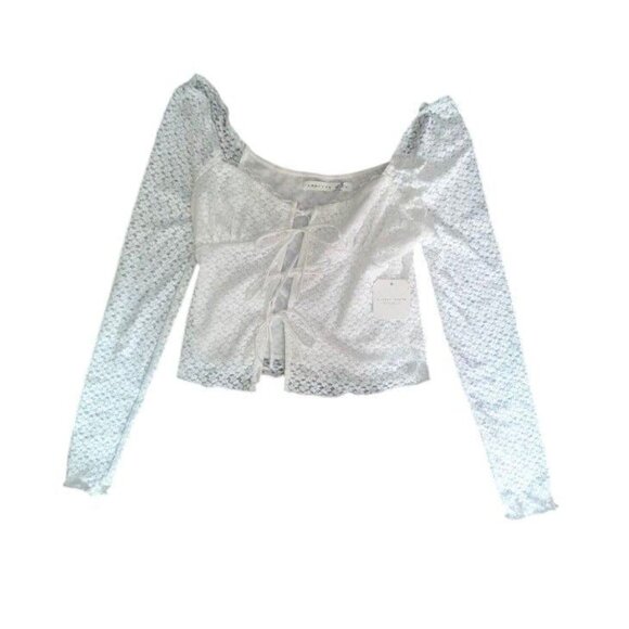 NWT Altar'd State Hallie Lace Up Top Size Small - Picture 4 of 6